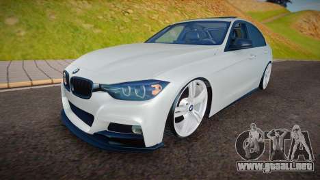 BMW 320d F30 para GTA San Andreas