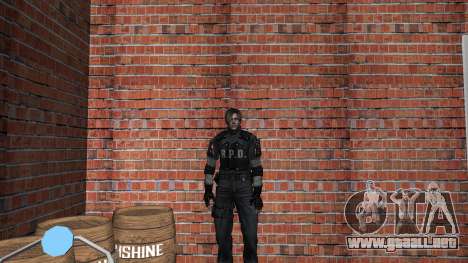Resident Evil Leon S. Kennedy RCPD para GTA Vice City