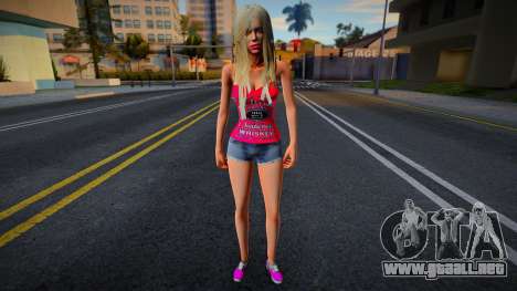 Hot Girl v4 para GTA San Andreas