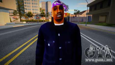 Ballas 2 HD skin para GTA San Andreas