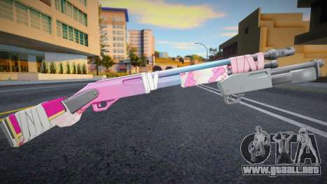 Michiru-Style Overflow Shotgun para GTA San Andreas