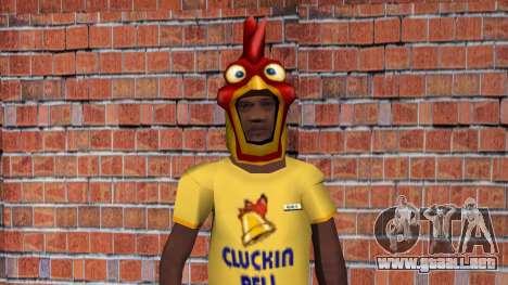Cluckin Bell Worker in San Andreas para GTA Vice City