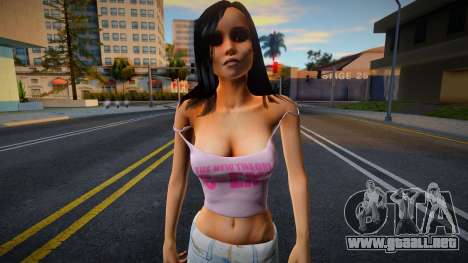 Angelika Black v2 para GTA San Andreas