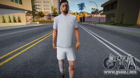 Joven con barba para GTA San Andreas