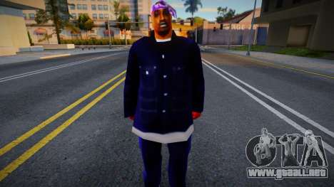 Ballas 2 HD skin para GTA San Andreas