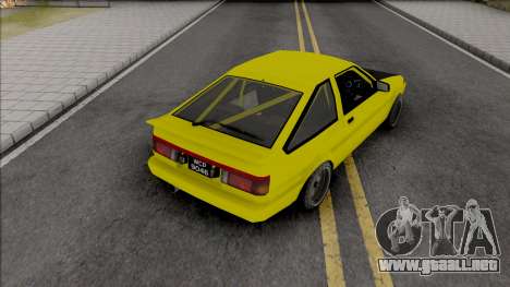 Toyota Sprinter AE86 Impak Maksima para GTA San Andreas