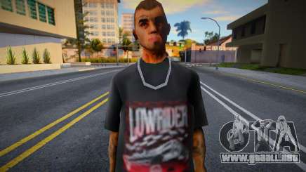Un chico joven con un tatuaje para GTA San Andreas