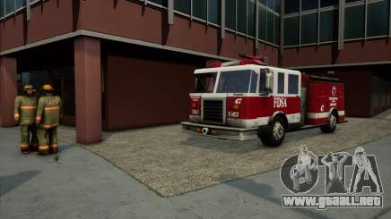 Realistic Fire Station In Los Santos para GTA San Andreas Definitive Edition