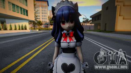 Uni (Maid Outfit) from Hyperdimension Neptunia para GTA San Andreas
