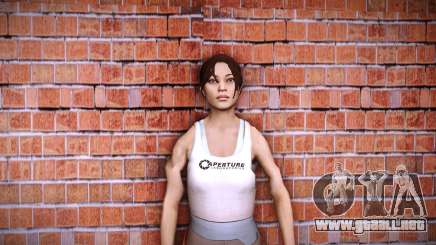 Chell from Portal 2 para GTA Vice City