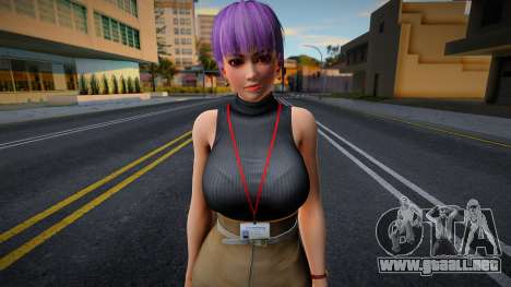 DOAXVV Ayane - Yom Office Wear para GTA San Andreas