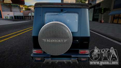 Mercedes-Benz Brabus G63 Gronos Mansory para GTA San Andreas