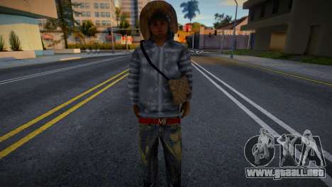 Brantley Tillman - chaqueta con piel para GTA San Andreas