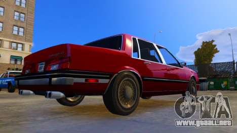 1984 Chevrolet Celebrity Sedán para GTA 4