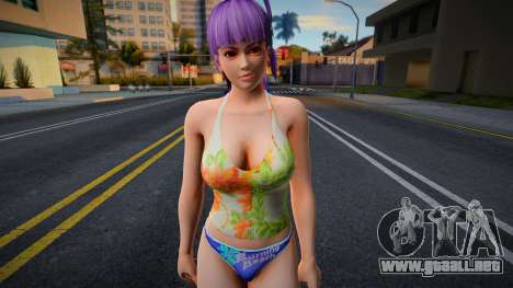 Ayane from Dead or Alive Bikini para GTA San Andreas