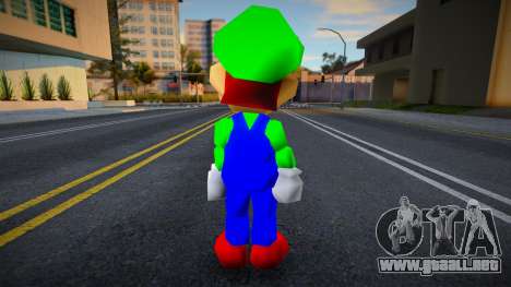 Luigi (SuperMario 64) para GTA San Andreas