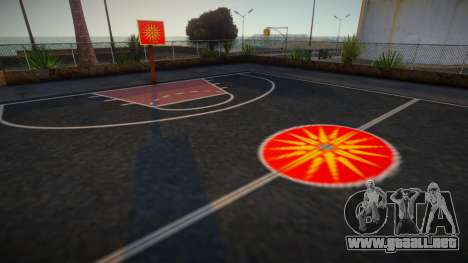 Macedonian Basket Court at Playa del Seville LQ para GTA San Andreas
