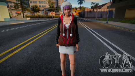 Ayane de Dead od Alive 5 v2 para GTA San Andreas