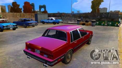 1984 Chevrolet Celebrity Sedán para GTA 4