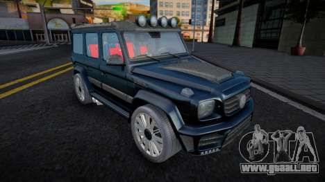 Mercedes-Benz Brabus G63 Gronos Mansory para GTA San Andreas