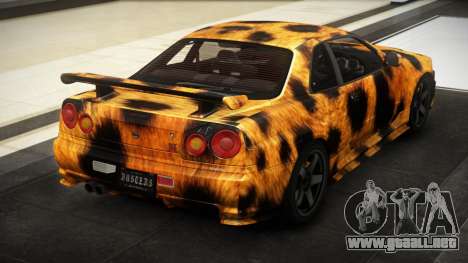 Nissan Skyline R34 GT-R Nismo S10 para GTA 4