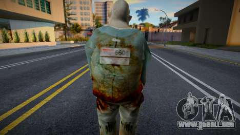 Zombie ciccione para GTA San Andreas
