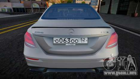 Mercedes-Benz E63s AMG (fist) para GTA San Andreas