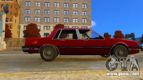 1984 Chevrolet Celebrity Sedán para GTA 4