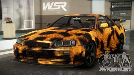 Nissan Skyline R34 GT-R Nismo S10 para GTA 4