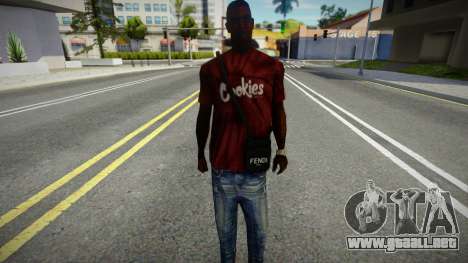 Negro with Fendi Bag para GTA San Andreas