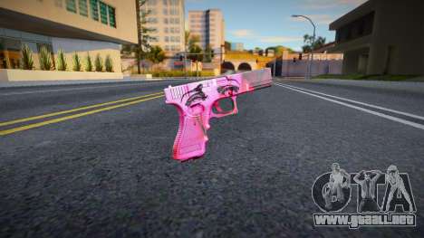 Pinkeye Pistol Mod para GTA San Andreas