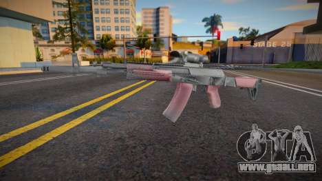 AK-12 versión 2012 para GTA San Andreas