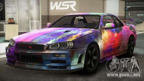 Nissan Skyline R34 GT-R Nismo S9 para GTA 4