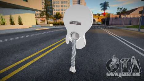 Guitarra blanca de Viktor Tsoi para GTA San Andreas