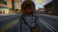 Brantley Tillman - chaqueta con piel para GTA San Andreas