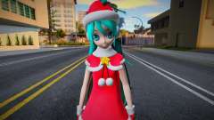 PDFT Hatsune Miku Christmas para GTA San Andreas