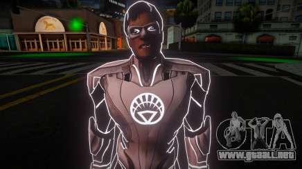 Linterna Verde (Blanco) para GTA San Andreas