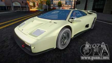 Lamborghini Diablo GTR para GTA San Andreas