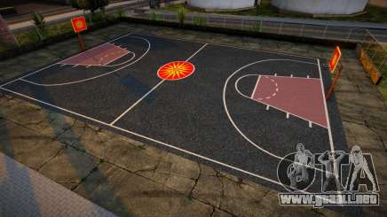 Macedonian Basket Court at Playa del Seville HQ para GTA San Andreas