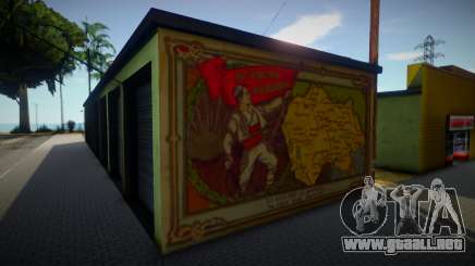 Independent Macedonia Mural (LQ 256x128) para GTA San Andreas