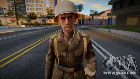Soldado alemán (África) de Call of Duty 2 para GTA San Andreas