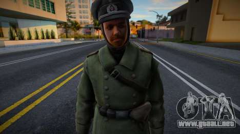 Oficial de la Wehrmacht (Invierno) para GTA San Andreas