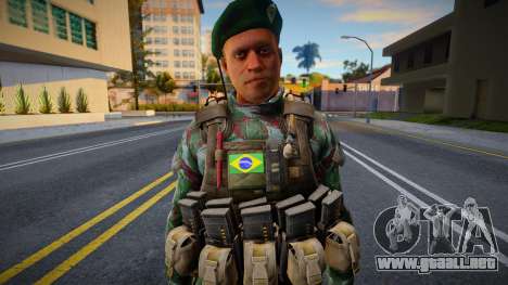 Soldado del Ejército Brasileño para GTA San Andreas