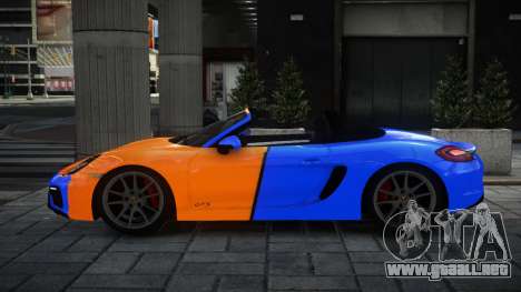 Porsche Boxster 981 GTS S4 para GTA 4