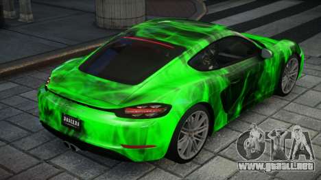 Porsche 718 Cayman S Ti S6 para GTA 4