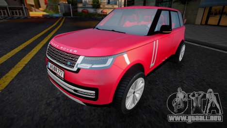 Land Rover Range Rover 2022 (Assorin) para GTA San Andreas