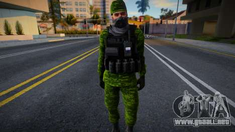 Soldado enmascarado v1 para GTA San Andreas