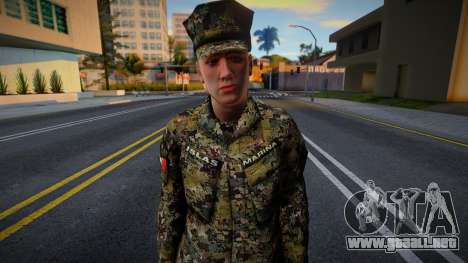 Soldado de la Armada de México v1 para GTA San Andreas