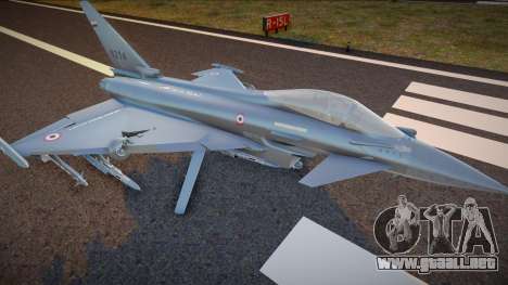 Eurofighter Typhoon Egyptian Air Force para GTA San Andreas