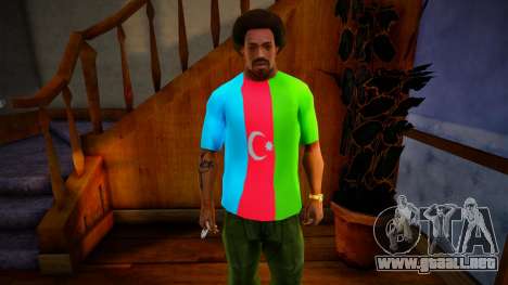 Azerbaijan T-Shirt para GTA San Andreas